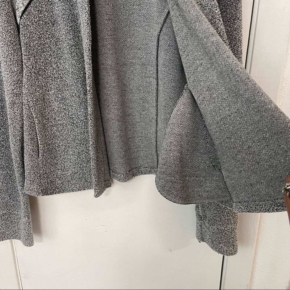 Dolan T - Shirt  tweed terry gray bomber jacket - Picture 7 of 10